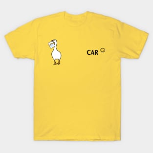 Goose Steals Car Essential Worker Rainbow Card T-Shirt